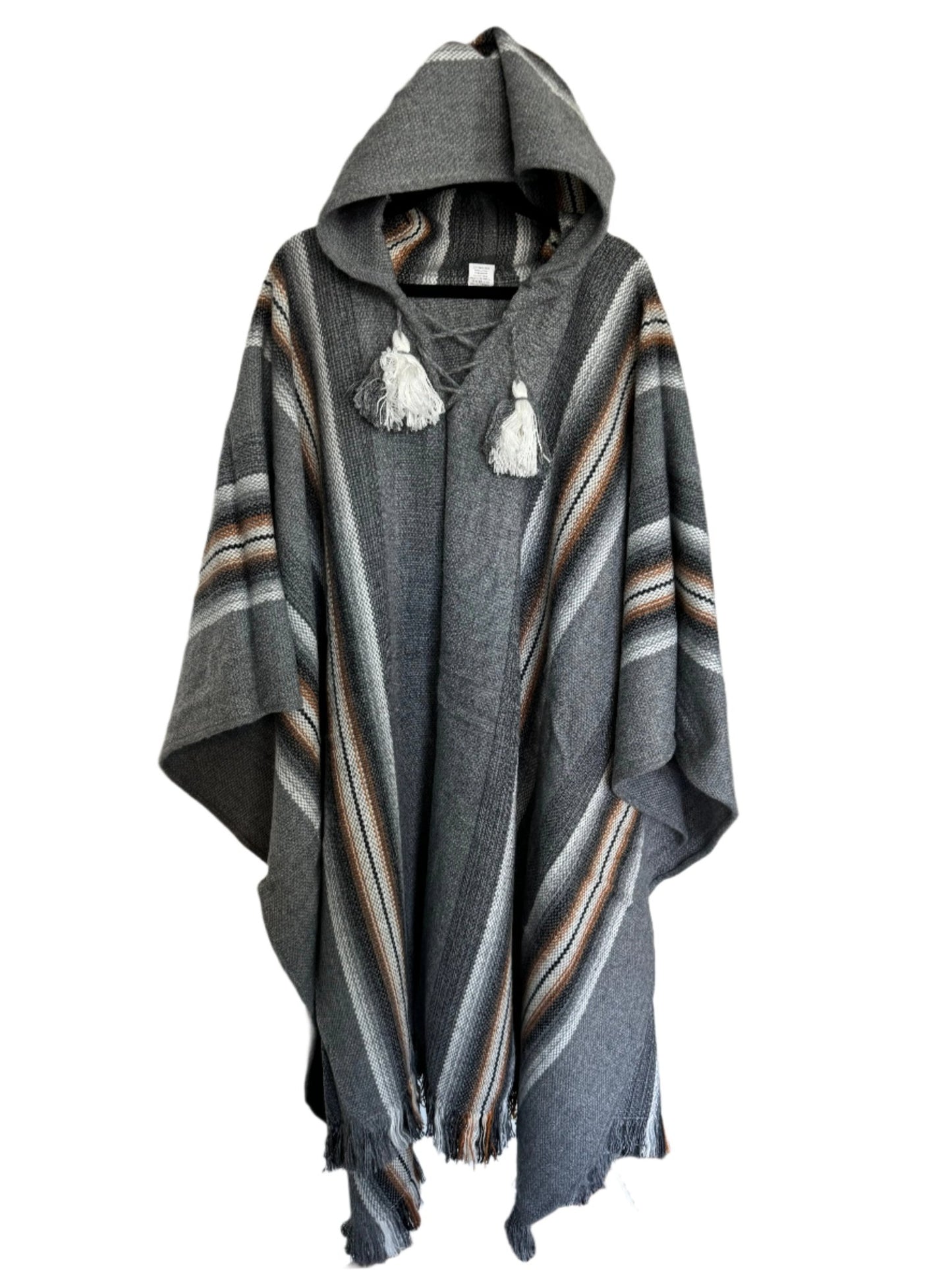 8 Stripe Poncho - Katukina.US KAT6061