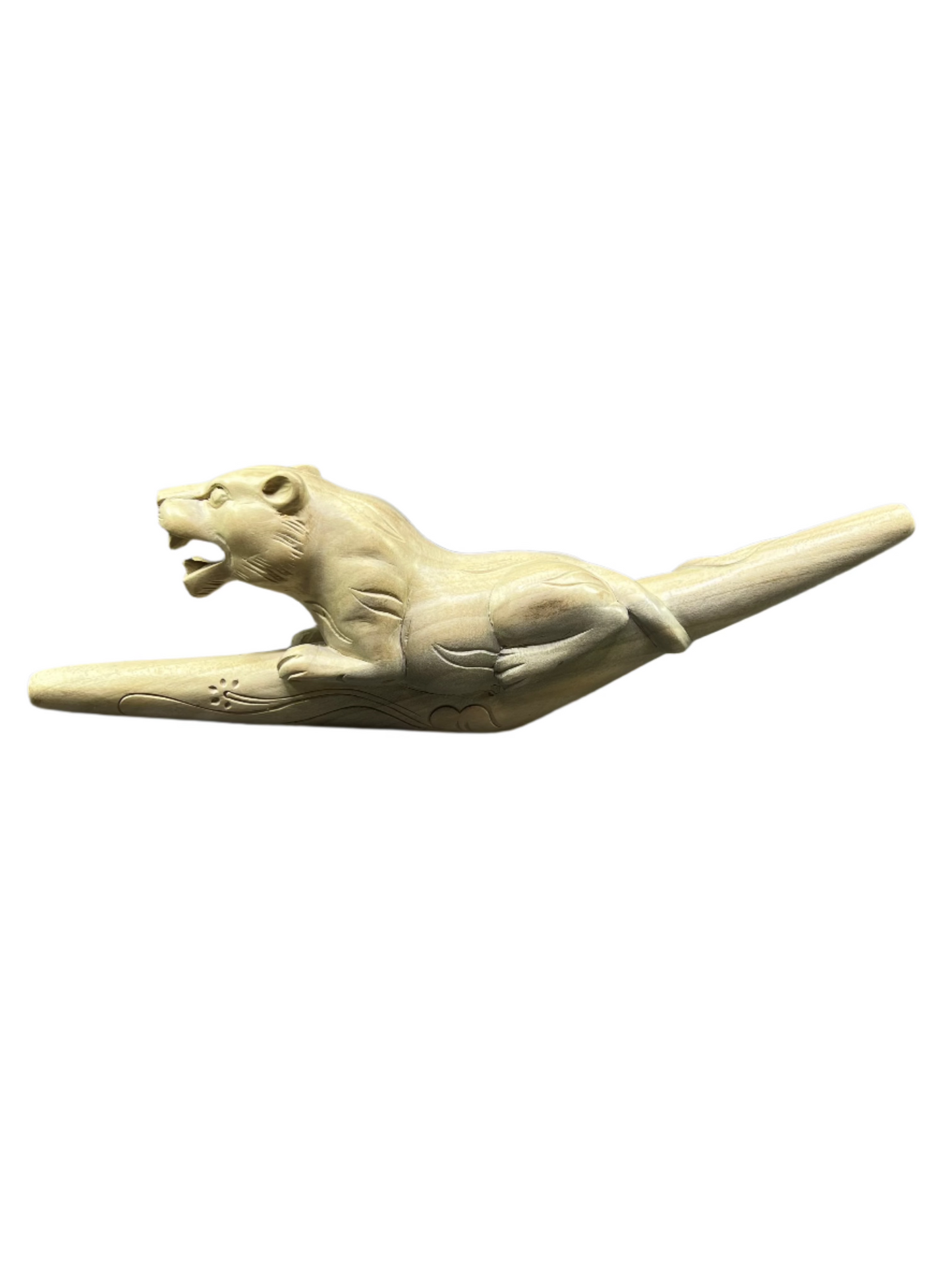 Hand Carved Jaguar Tepi