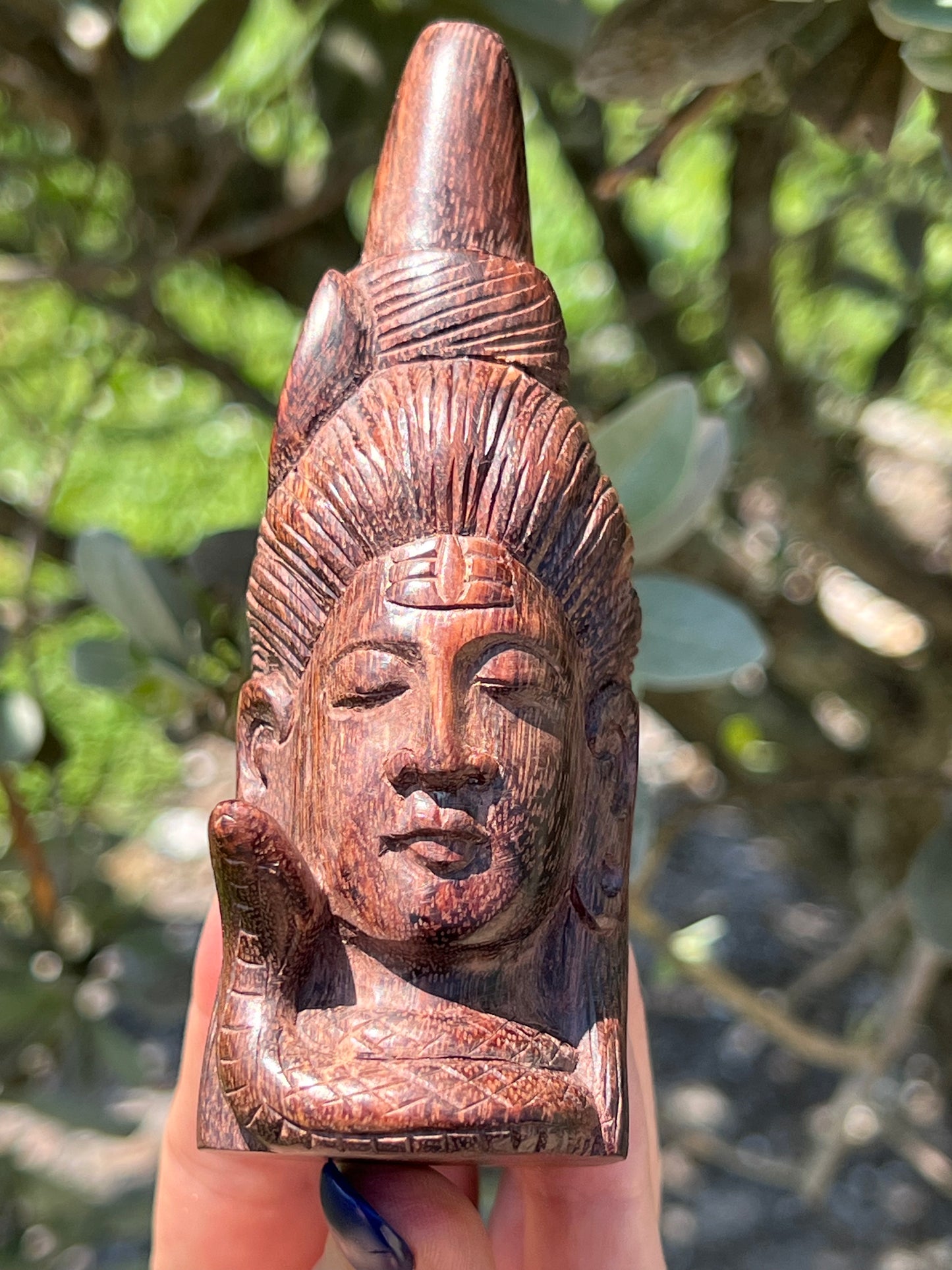 Hand  Carved  Shiva Kuripe