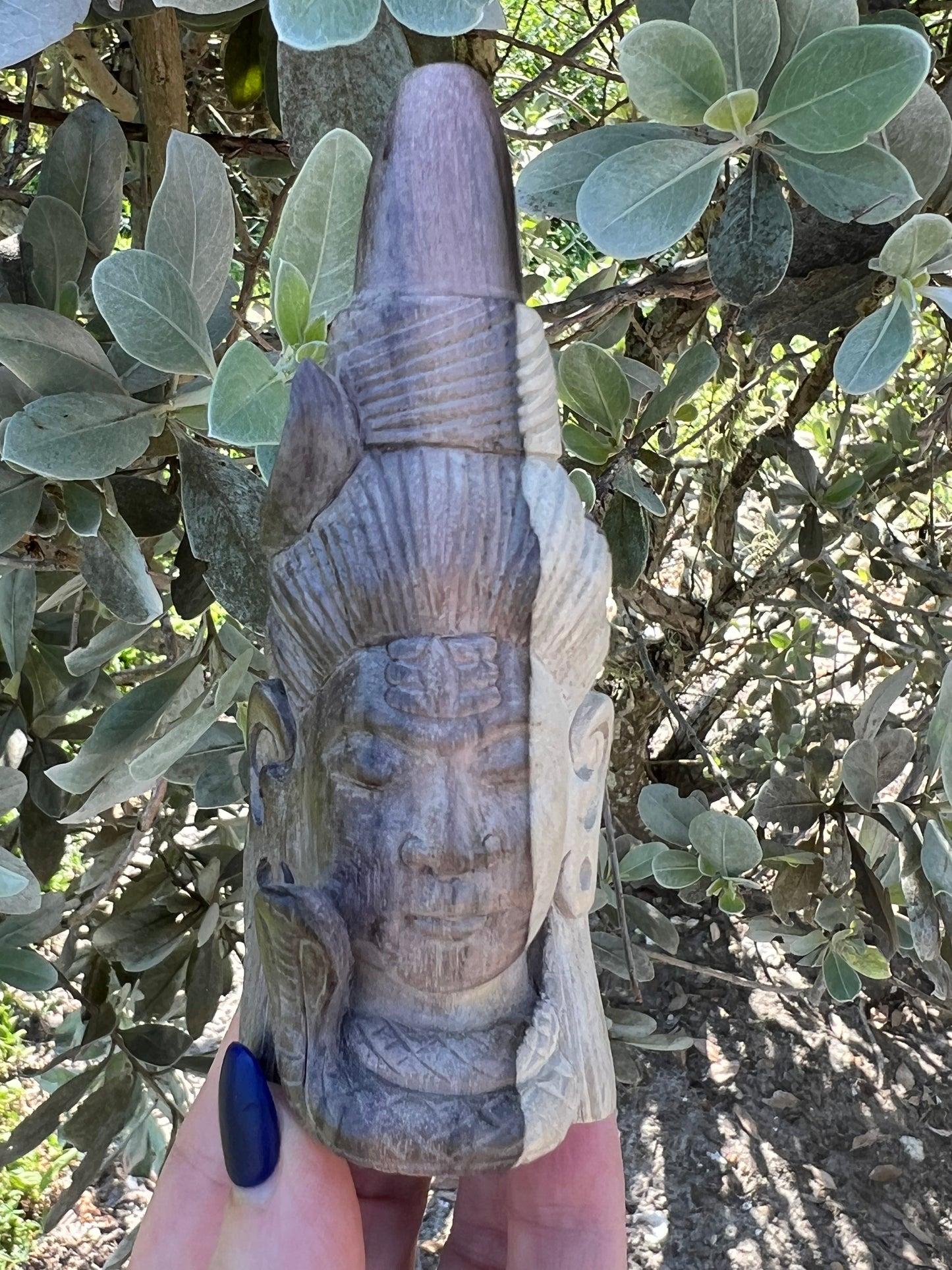 Hand  Carved  Shiva Kuripe