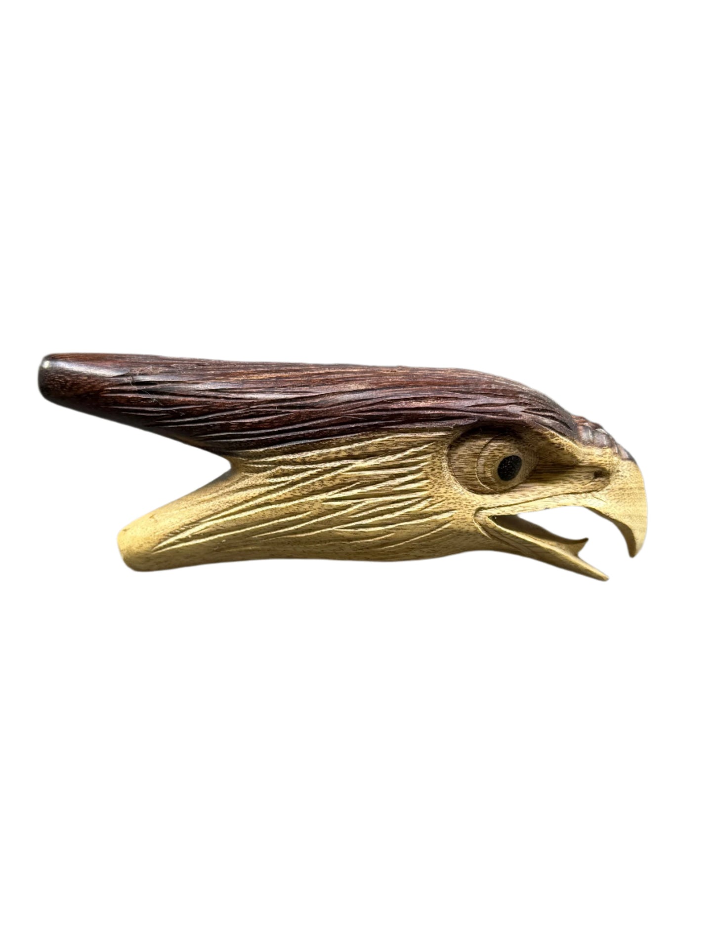 Hand Carved Eagle Head Kuripe