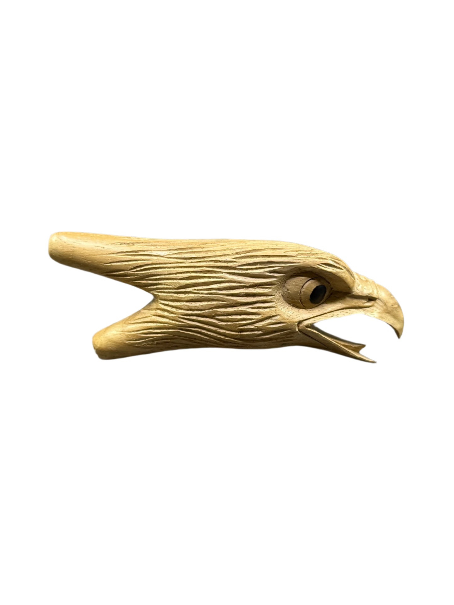 Hand Carved Eagle Head Kuripe