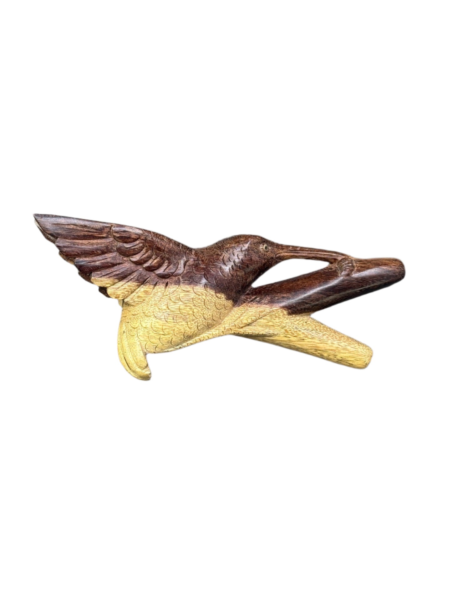 Hand Carved Hummingbird Kuripe