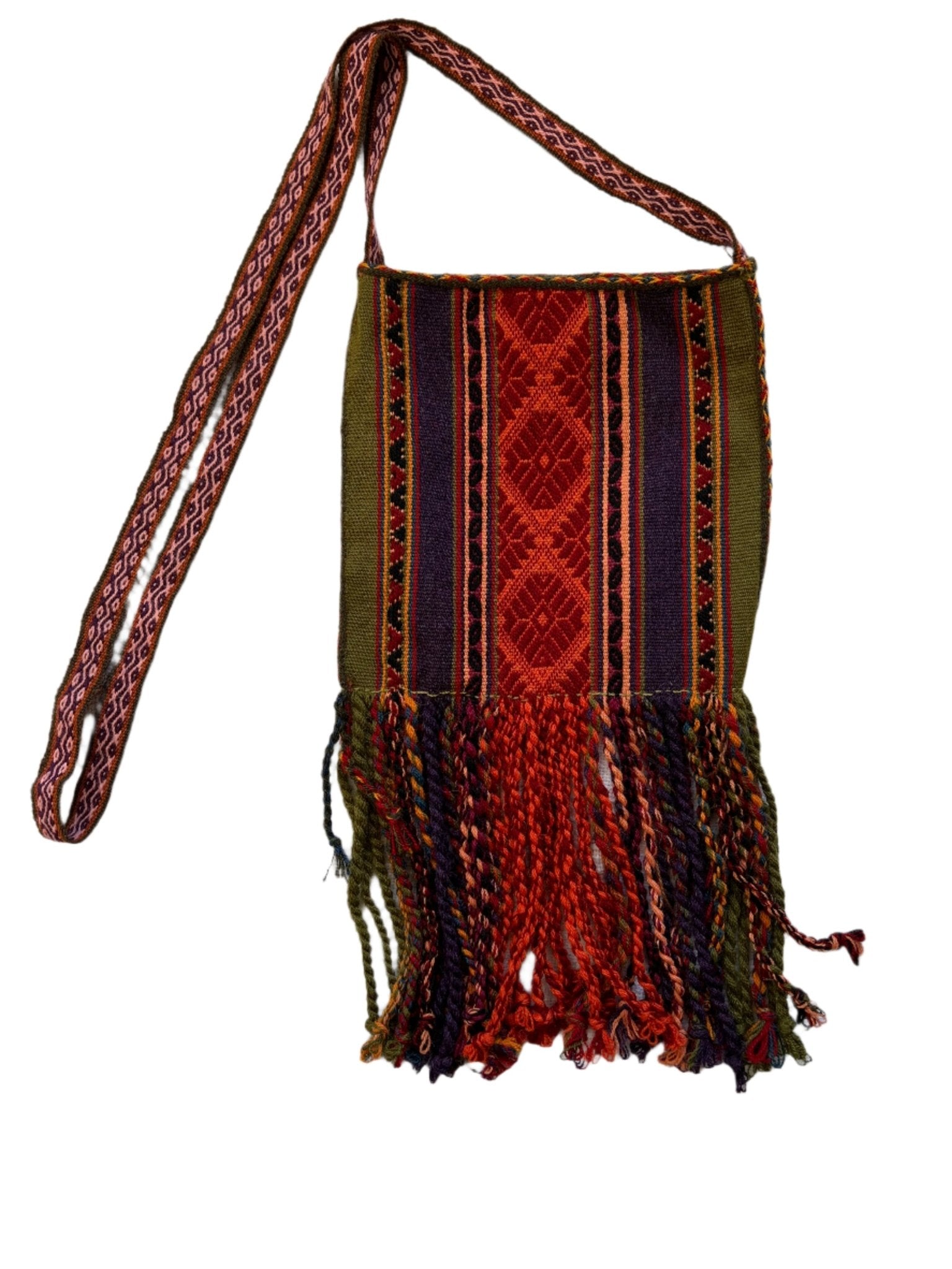 Alpaca Hand Woven Messengar Bags - Katukina.US KAT6066