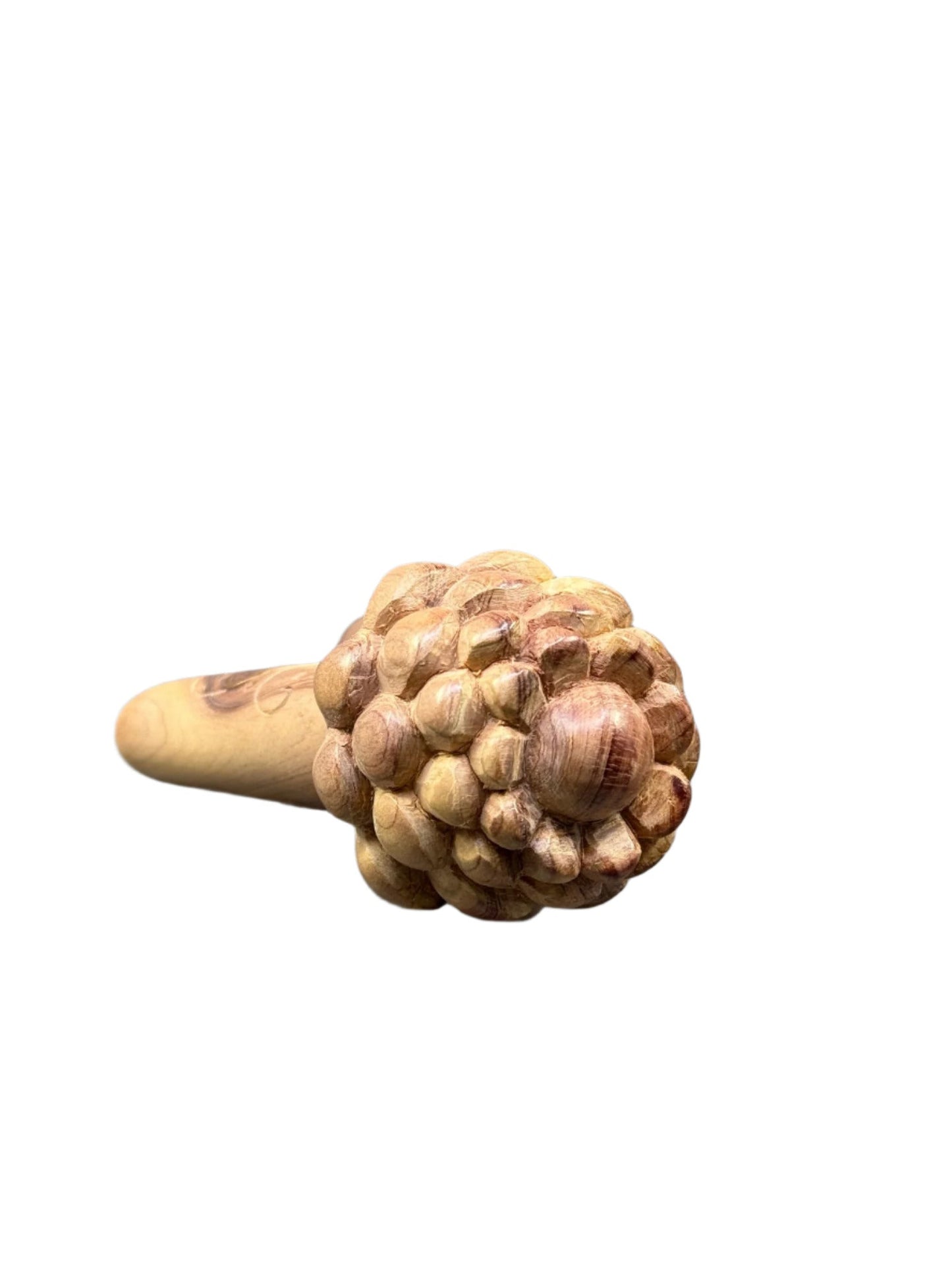 Hand Carved Blooming Flower Kuripe - Katukina.US KAT6227