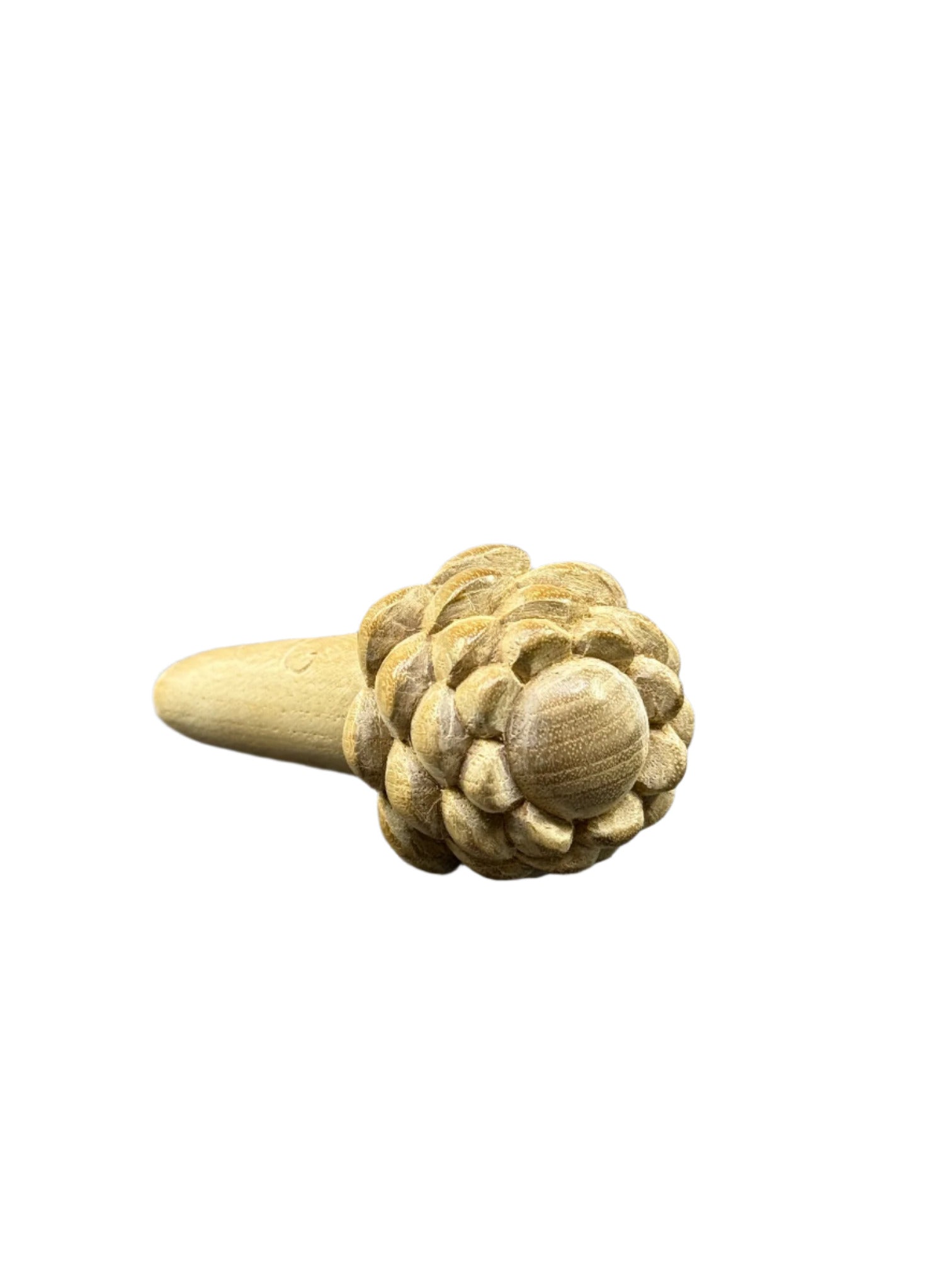 Hand Carved Blooming Flower Kuripe - Katukina.US KAT6231