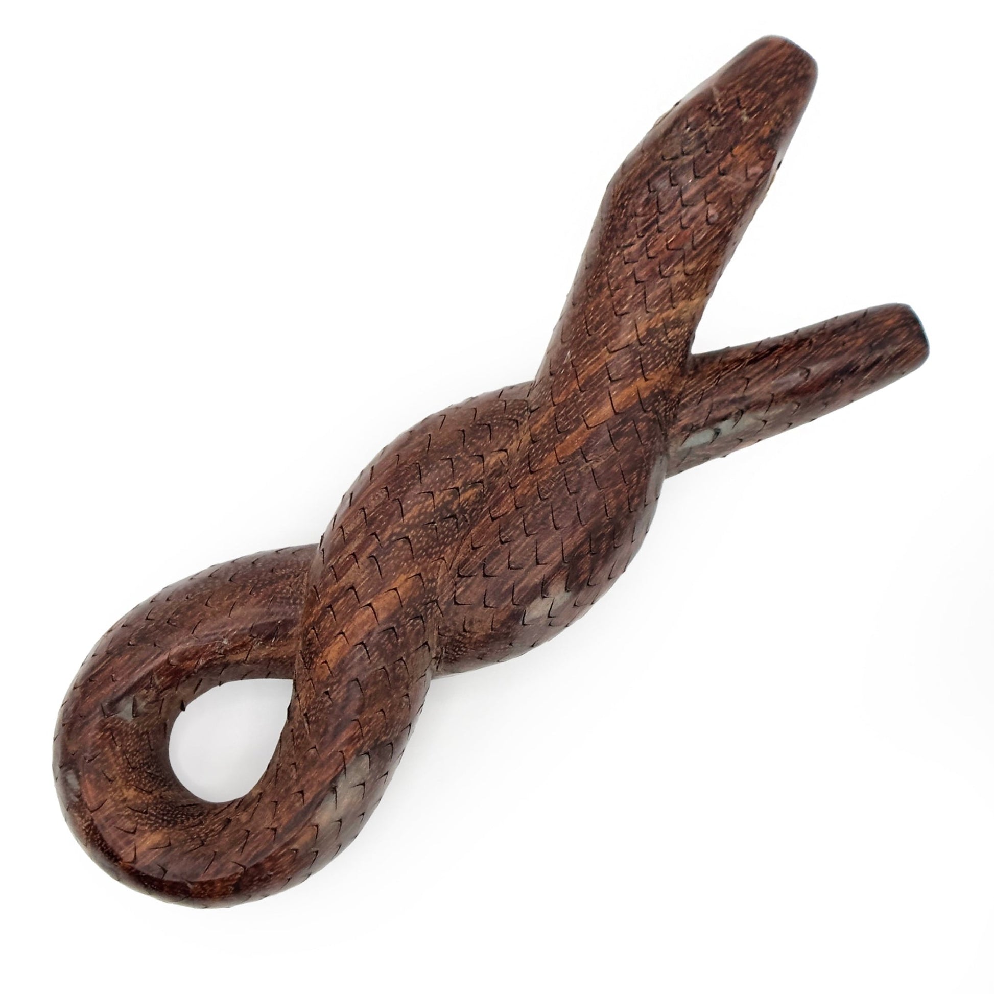 Hand Carved Infinity Snake Kuripe - Katukina KAT1994