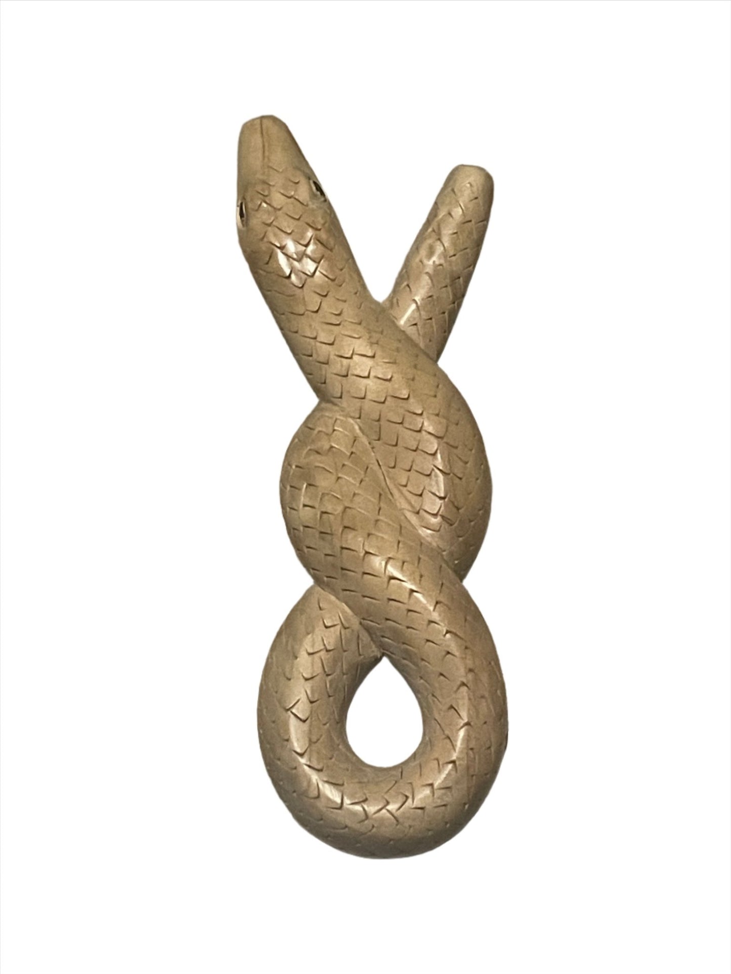 Hand Carved Infinity Snake Kuripe - Katukina KAT1995