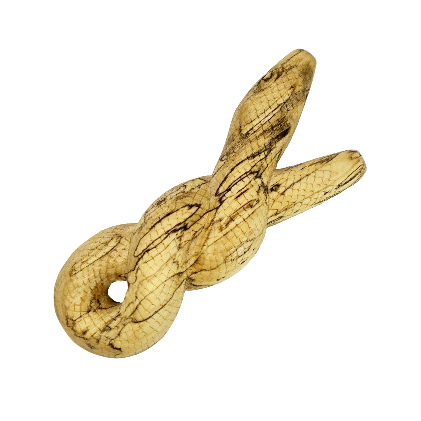 Hand Carved Infinity Snake Kuripe - Katukina KAT1996