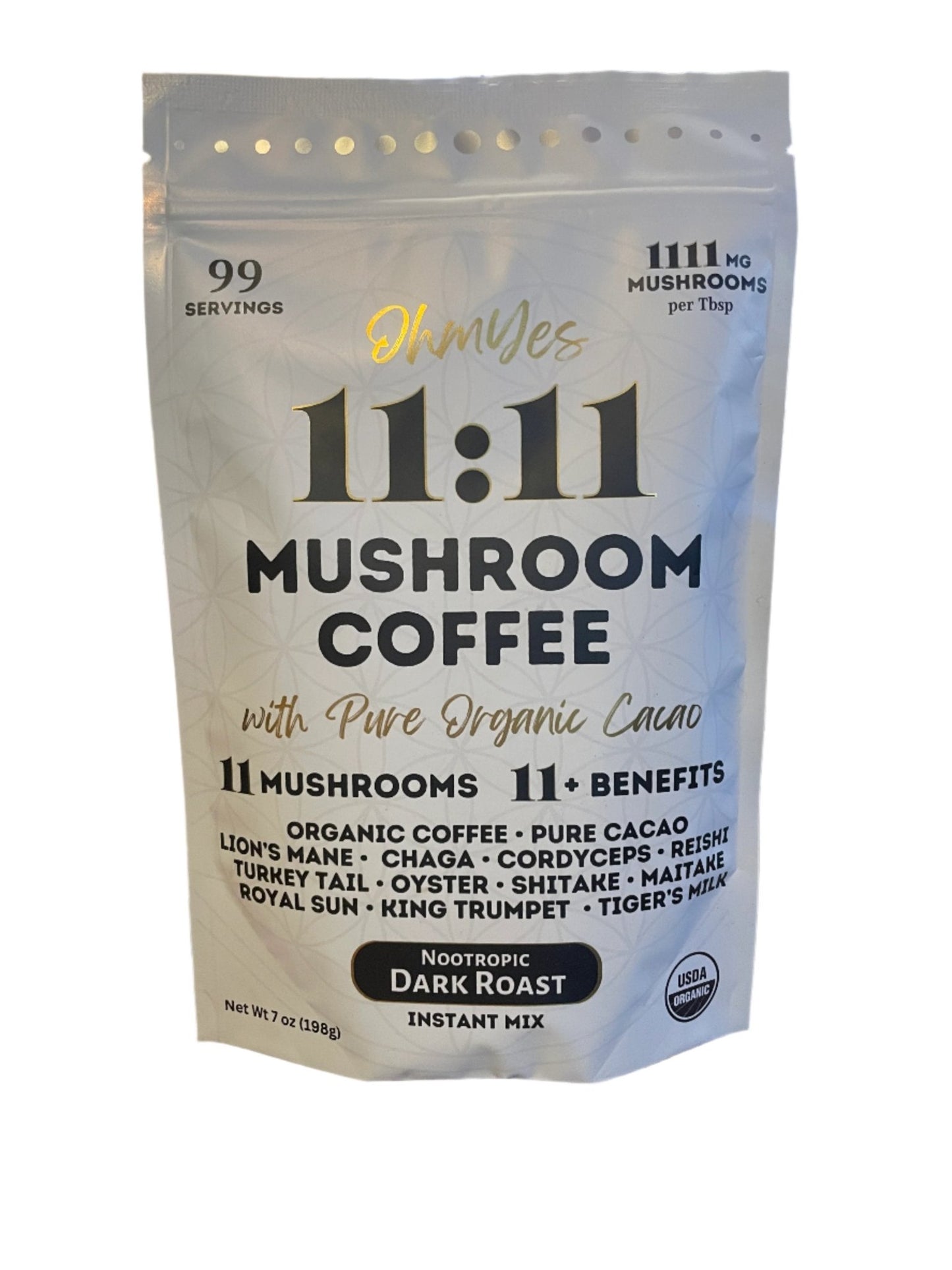 OhmYes 11:11 Organic Mushroom Coffee - Katukina.US KAT6167